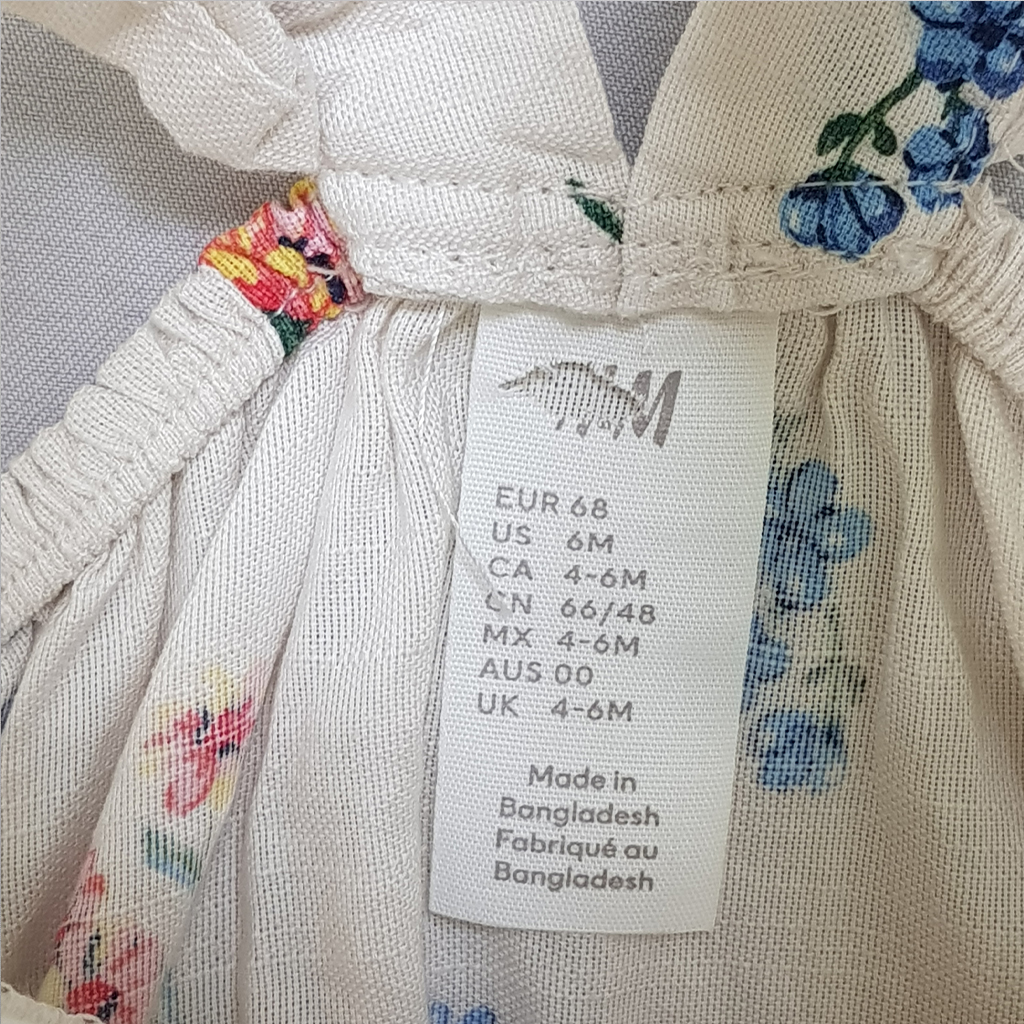سارافون دخترانه 30715 سایز 3 ماه تا 3 سال مارک H&M