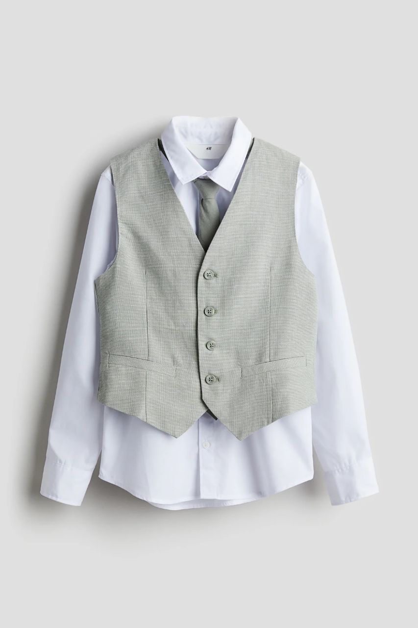جلیقه پسرانه 30791 سایز 8 تا 15 سال کد 1 مارک H&M