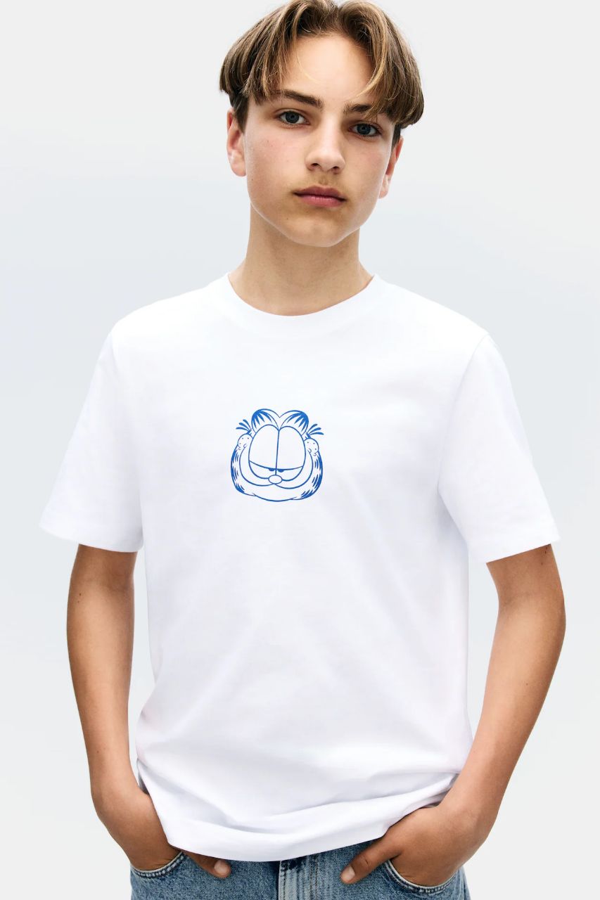 تی شرت پسرانه 30850 سایز 9 تا 15 سال مارک H&M