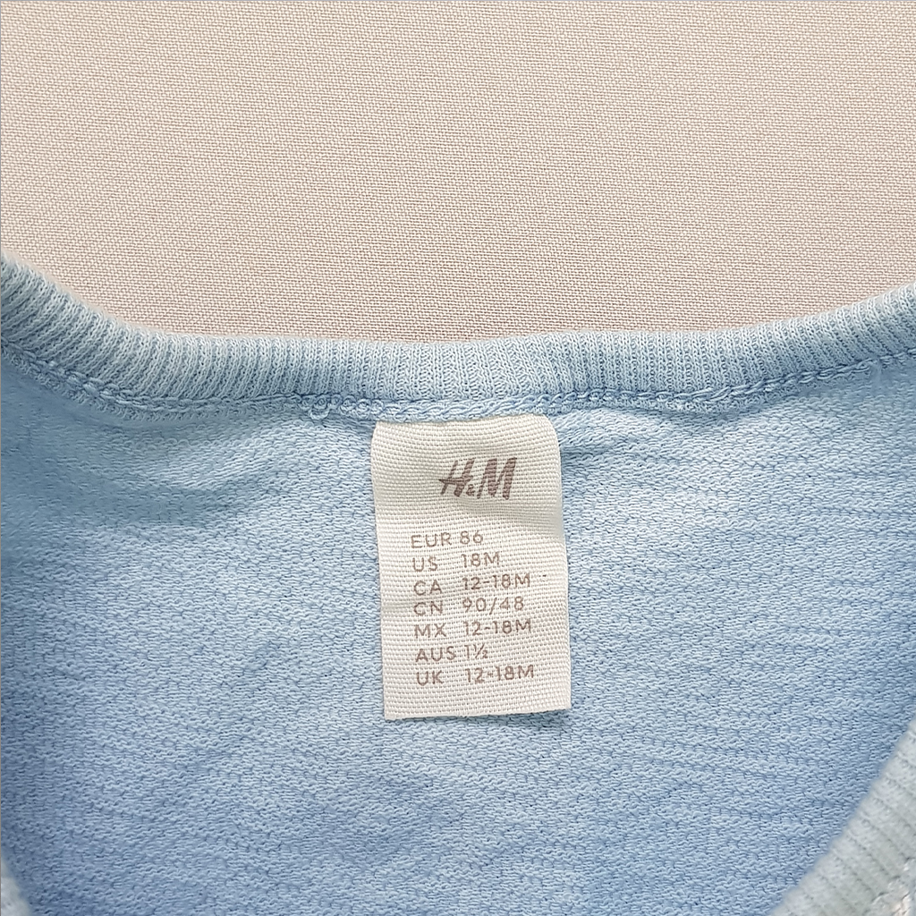 رامپر پسرانه 30617 سایز 1 ماه تا 3 سال مارک H&M   *