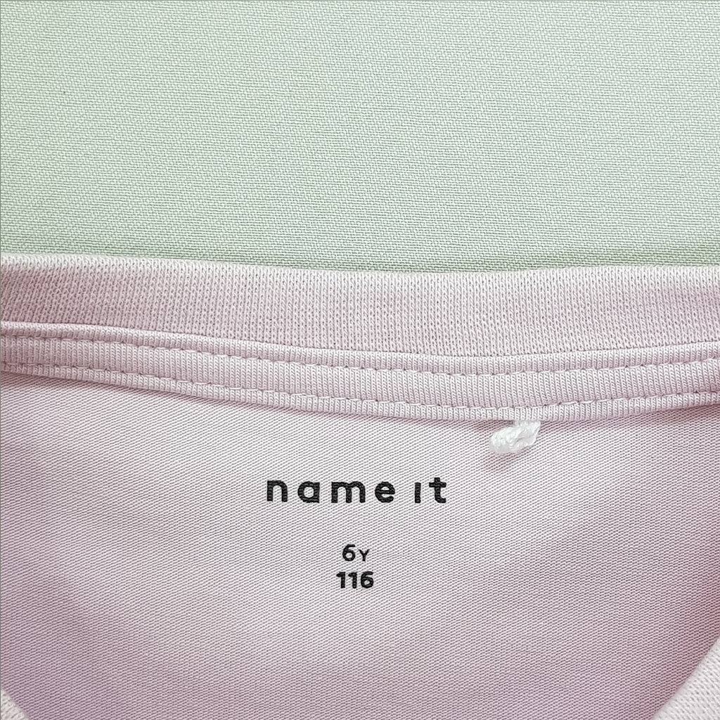 تی شرت دخترانه 30546 سایز 6 تا 14 سال کد 2 مارک Name It   *