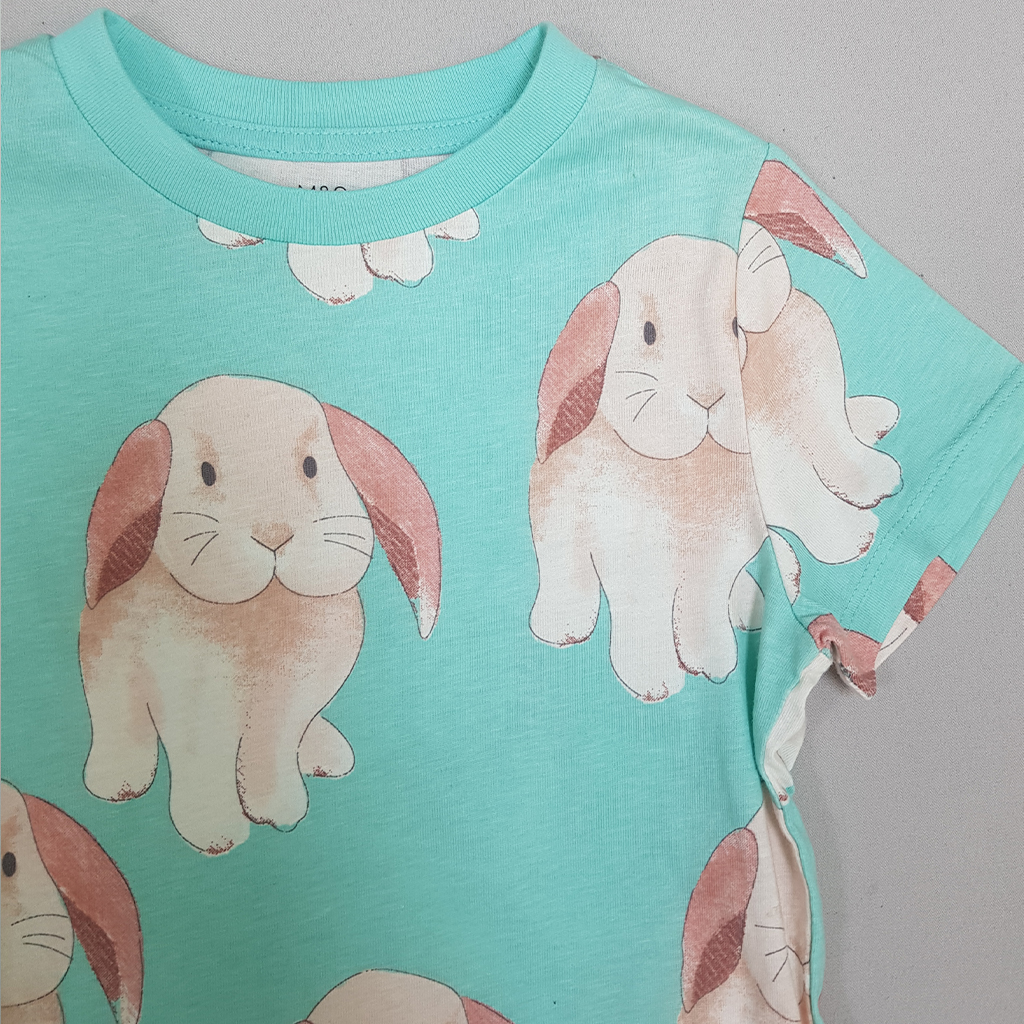 تی شرت دخترانه 30577 سایز 1 تا 8 سال مارک M&S