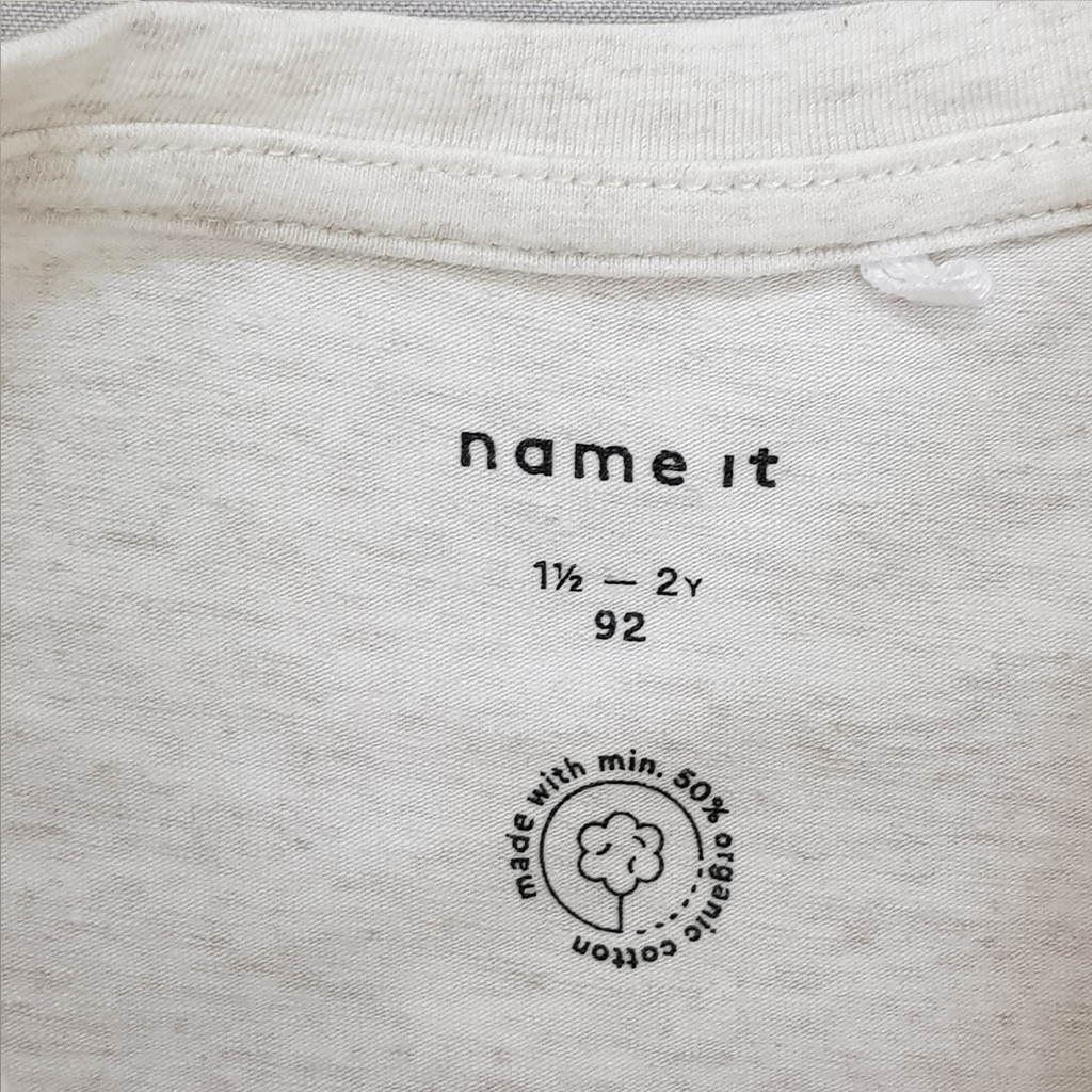 تی شرت دخترانه 30551 سایز 1.5 تا 6 سال کد 9 مارک Name IT