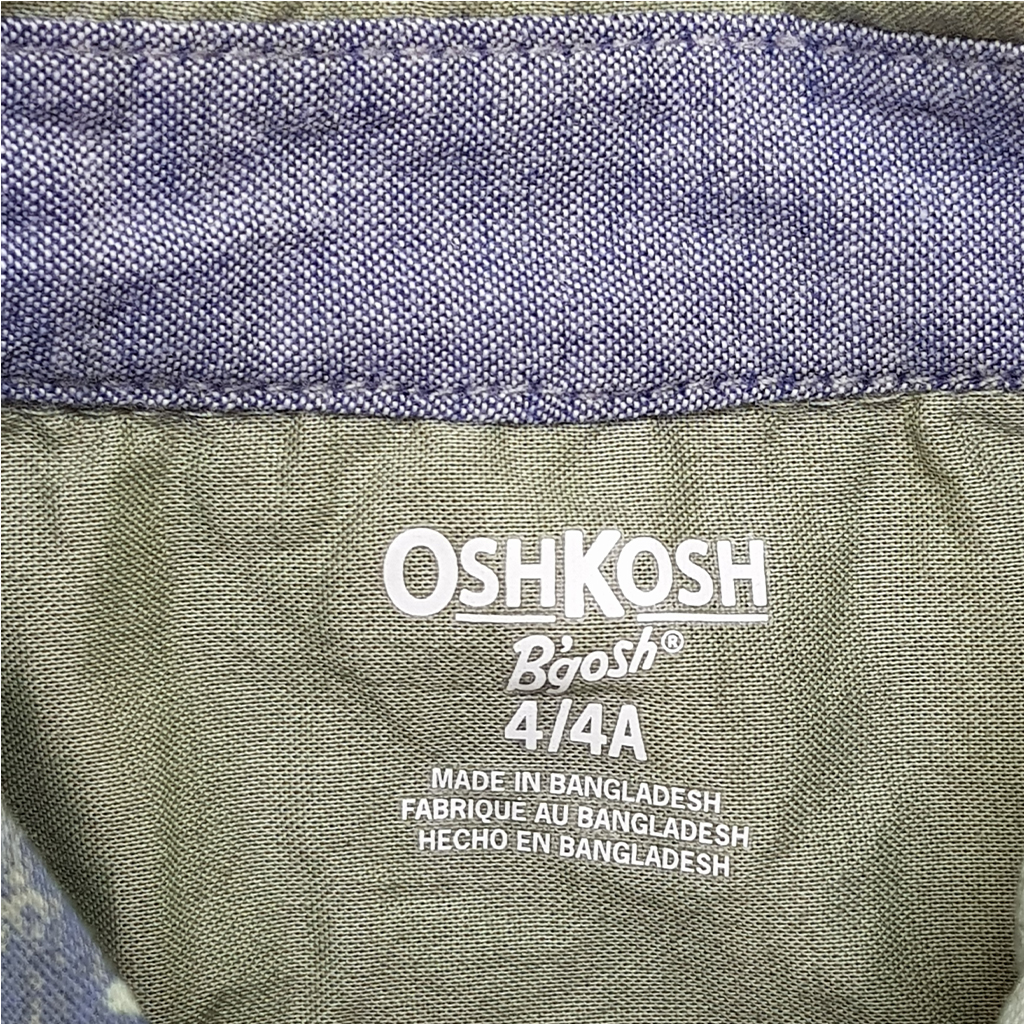 پیراهن پسرانه 30798 سایز 4 تا 12 سال کد 4 مارک Oshkosh   *