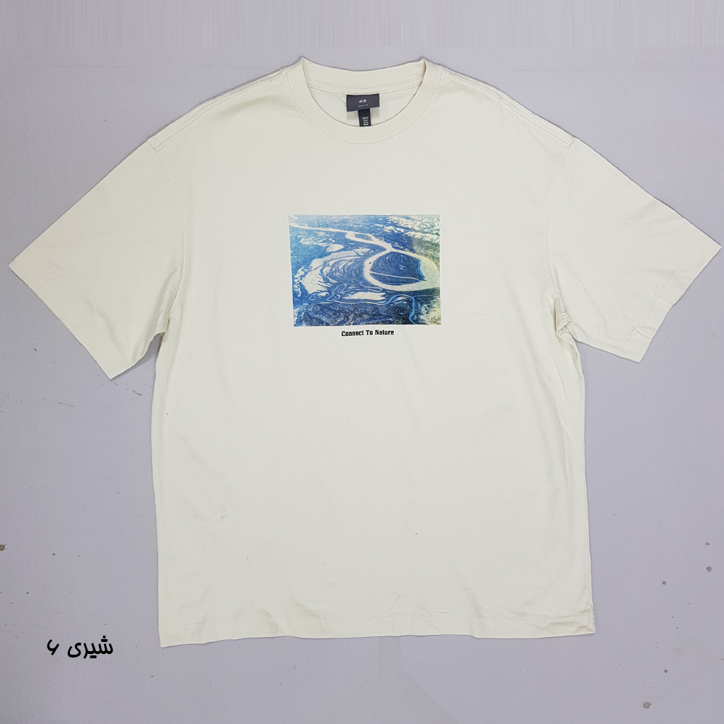 تی شرت مردانه 30389 کد 3 مارک H&M   *