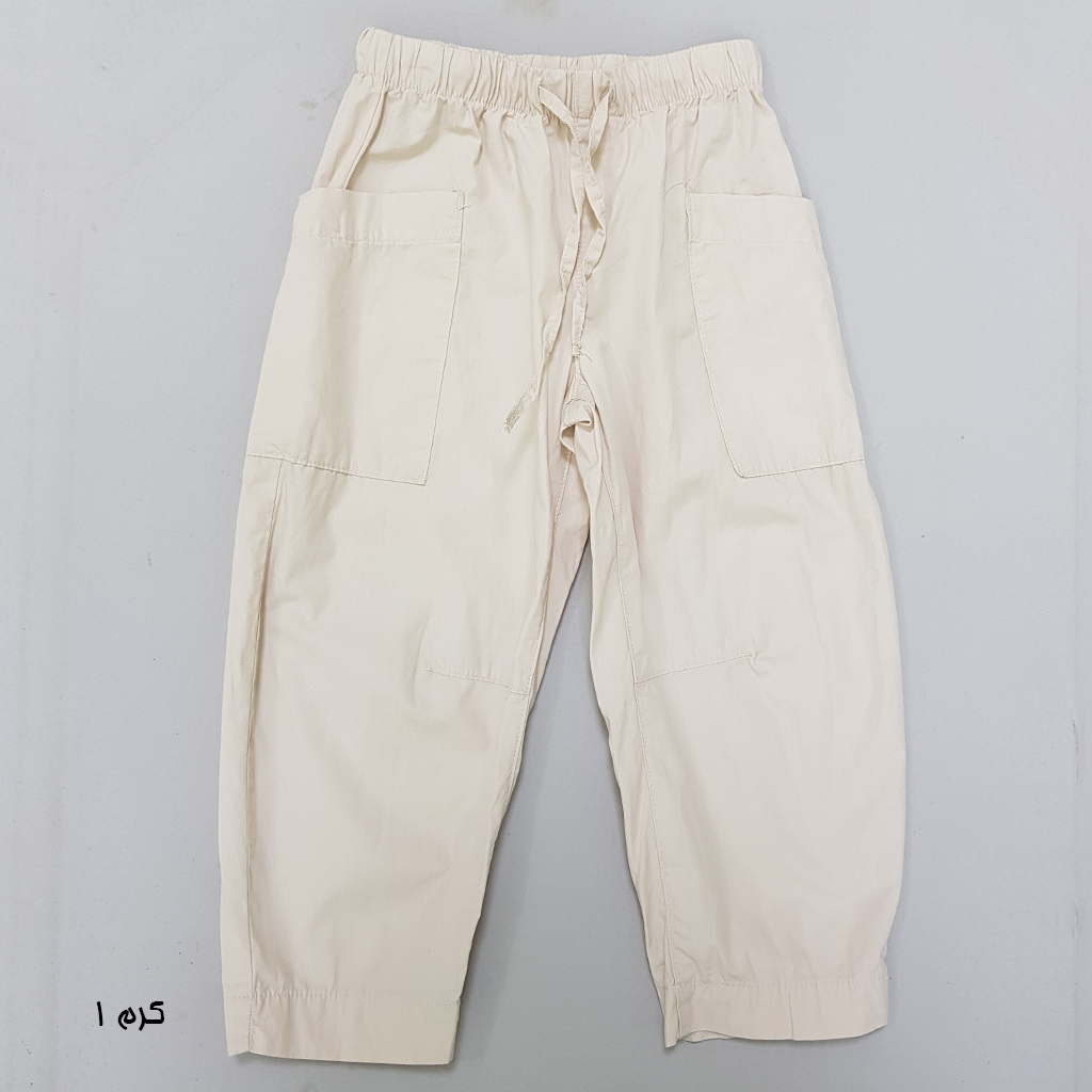 شلوار کتان 30895 سایز 1.5 تا 10 سال مارک H&M   *