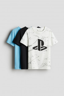 تی شرت پسرانه 30723 سایز 9 تا 15 سال مارک H&M