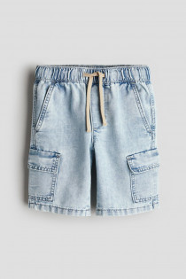 شلوارک جینز پسرانه 30753 سایز 2 تا 10 سال مارک H&M