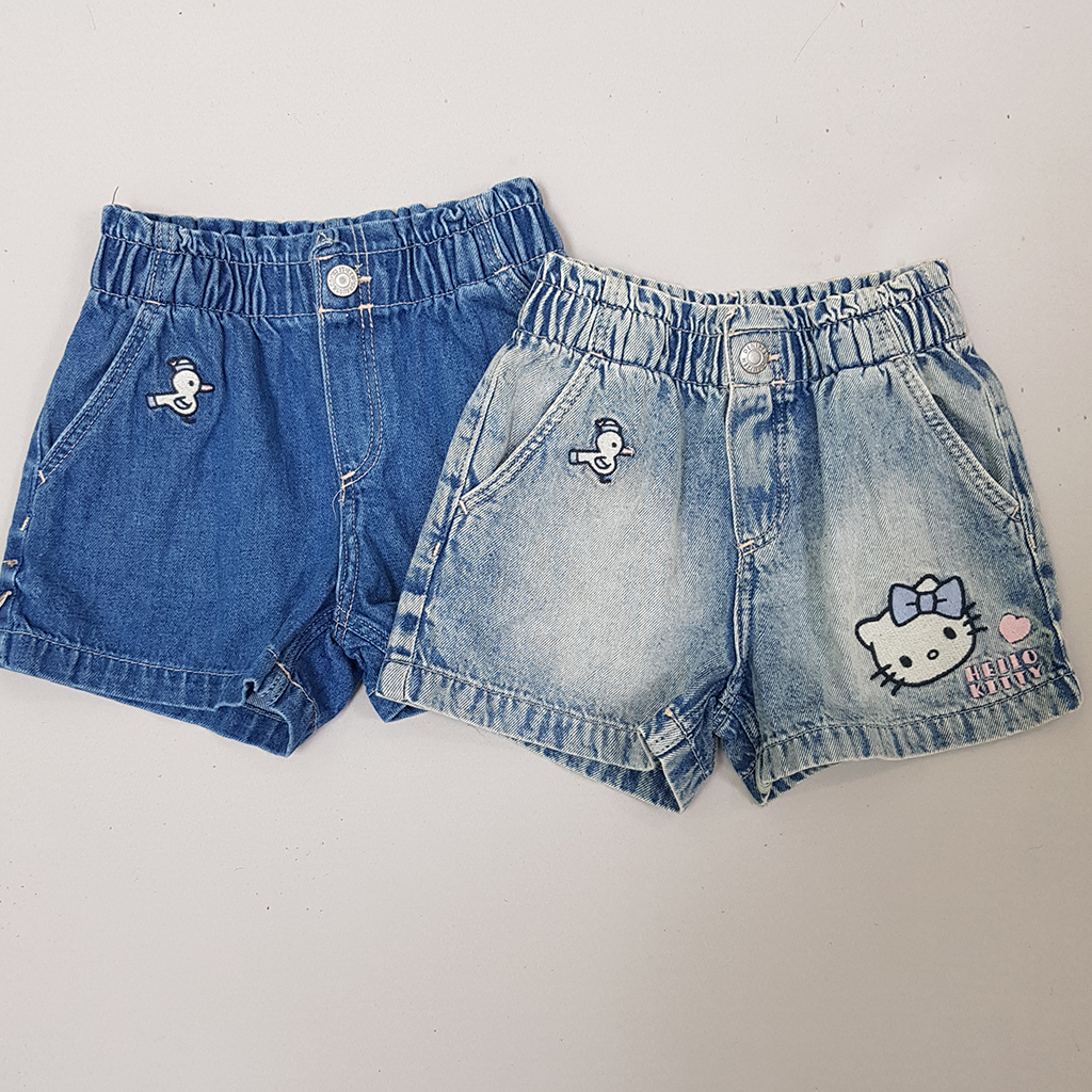 شلوارک دخترانه 30869 سایز 1.5 تا 10 سال مارک H&M