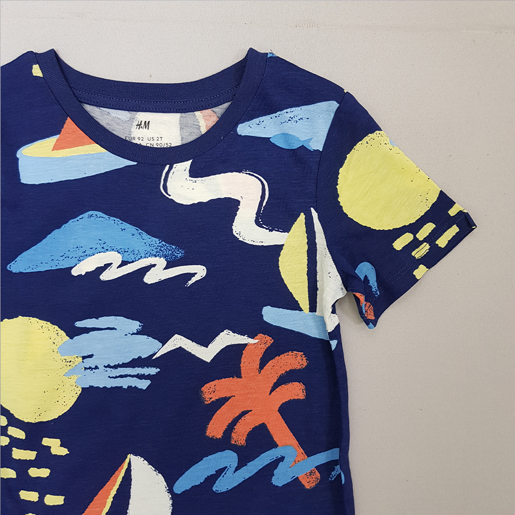 تی شرت بچگانه 30725 سایز 1.5 تا 12 سال مارک H&M