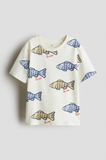 تی شرت بچگانه 30725 سایز 1.5 تا 12 سال مارک H&M