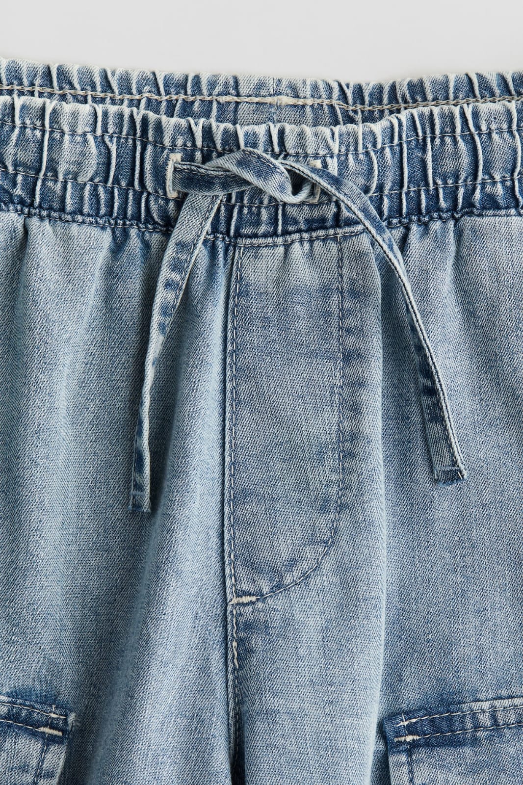 شلوارک جینز پسرانه 30989 سایز 8 تا 15 سال مارک H&M
