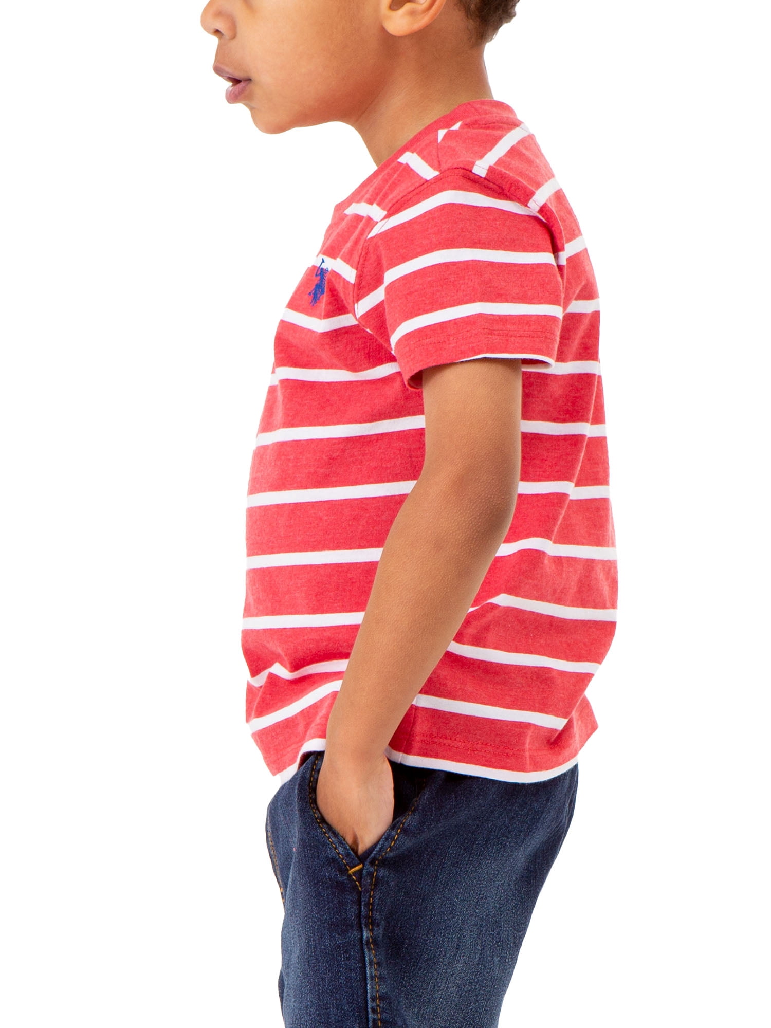 تی شرت پسرانه 31053 سایز 2 تا 8 سال مارک US POLO ASSN