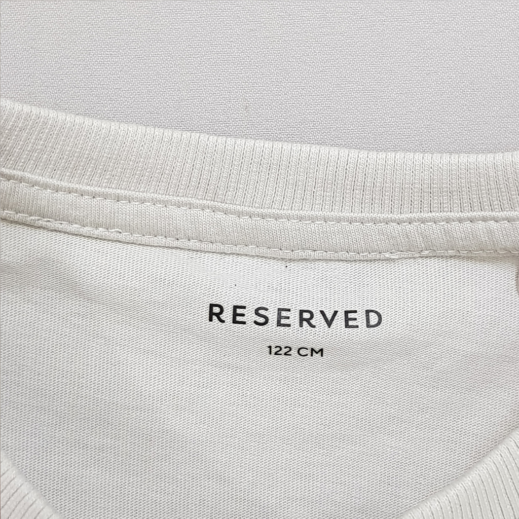 تی شرت 31023 سایز 7 تا 14 سال کد 10 مارک Reserved