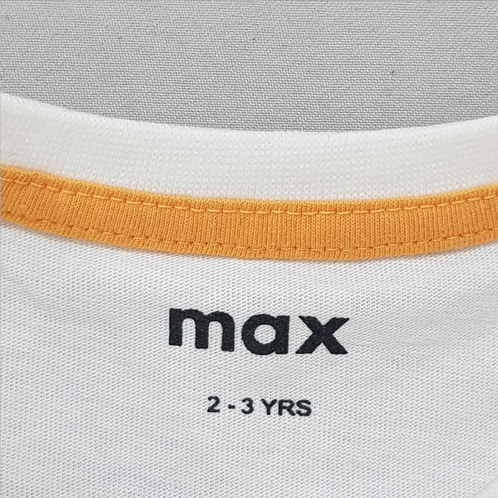 تی شرت پسرانه 31185 سایز 2 تا 8 سال مارک MAX