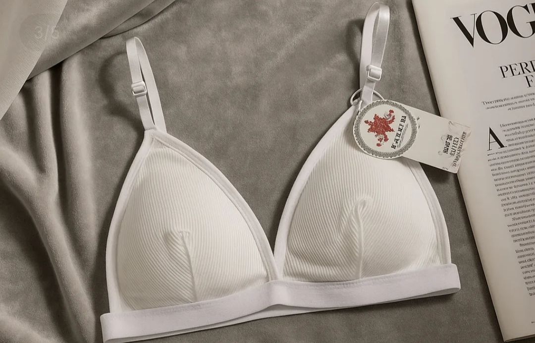 نیم تنه کاپ مثلثی نخی زنانه کد 419645