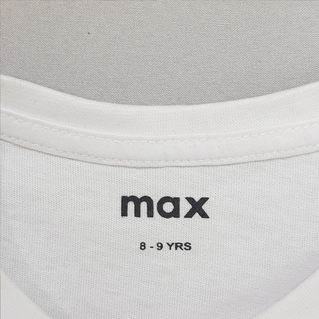 تی شرت پسرانه 31222 سایز 8 تا 16 سال مارک MAX   *