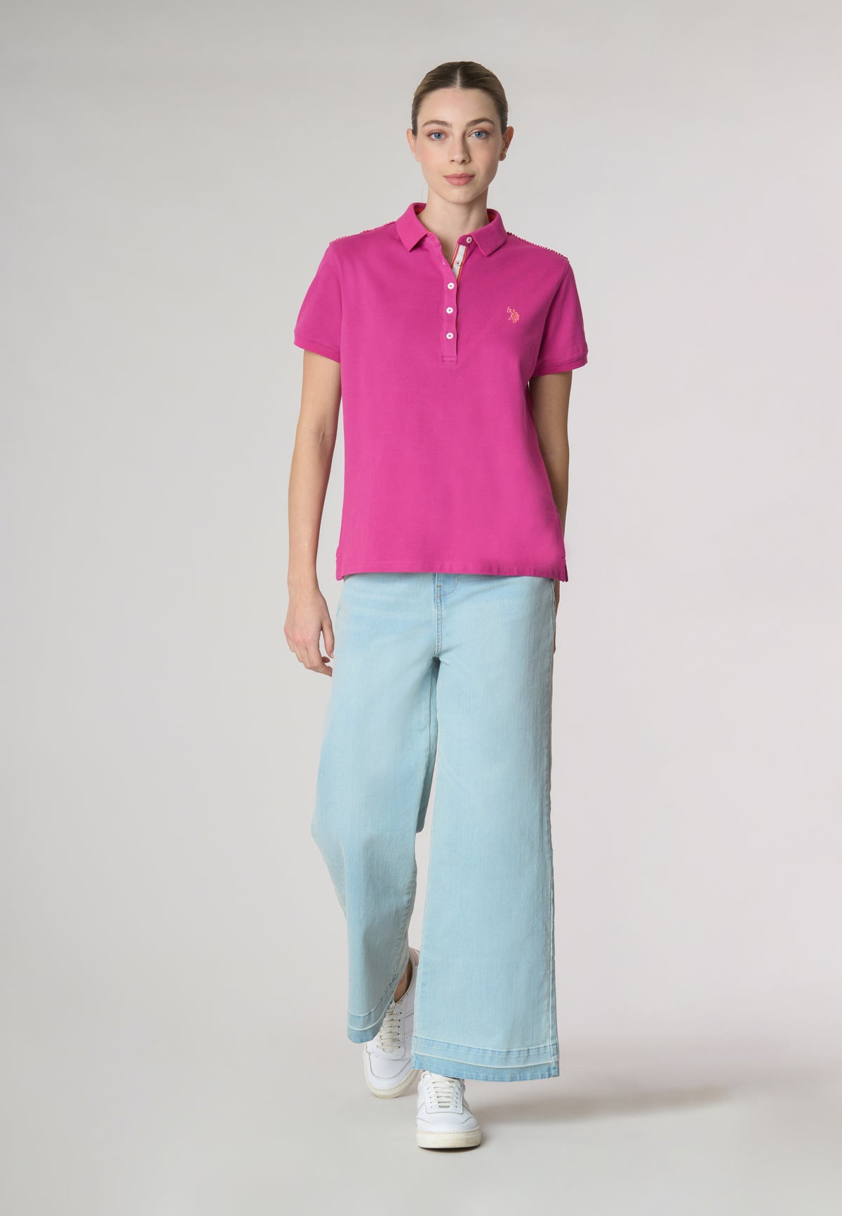 تی شرت زنانه 30383 مارک US POLO ASSN   *