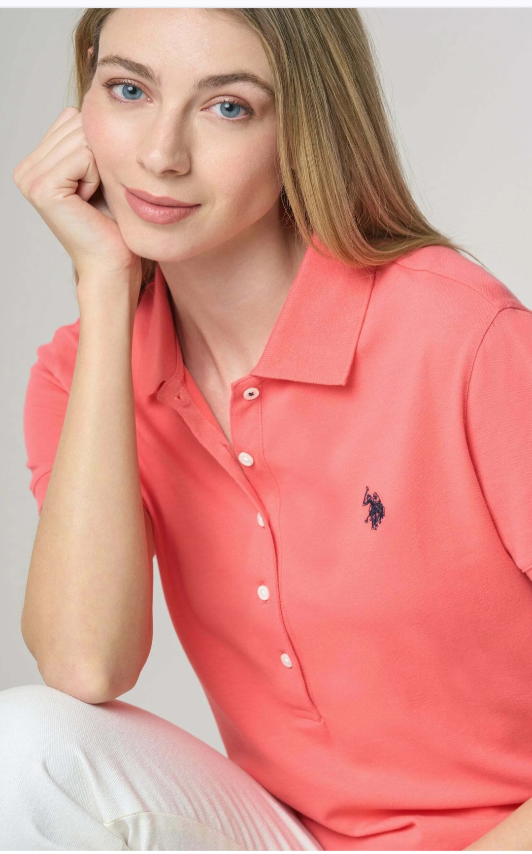تی شرت زنانه 30383 مارک US POLO ASSN   *