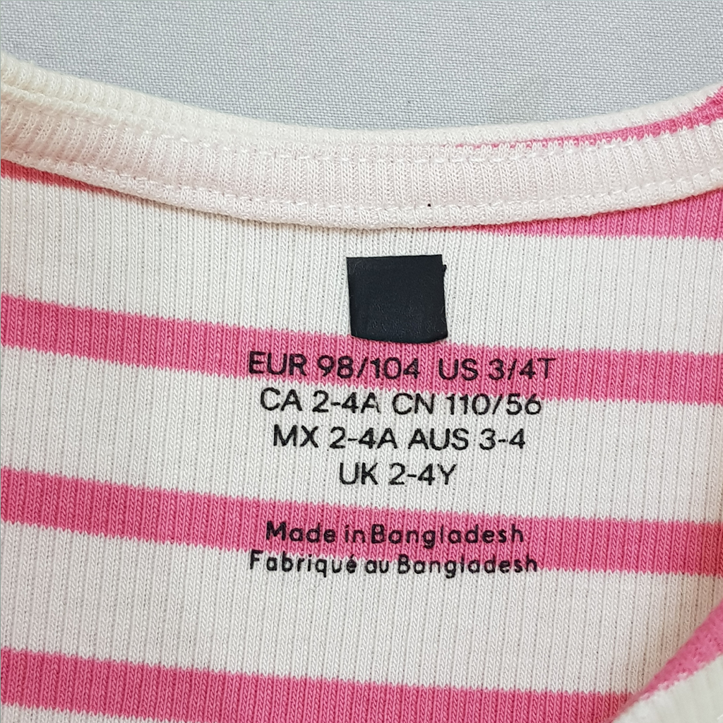 سارافون دخترانه 31288 سایز 1.5 تا 10 سال کد 10 مارک H&M