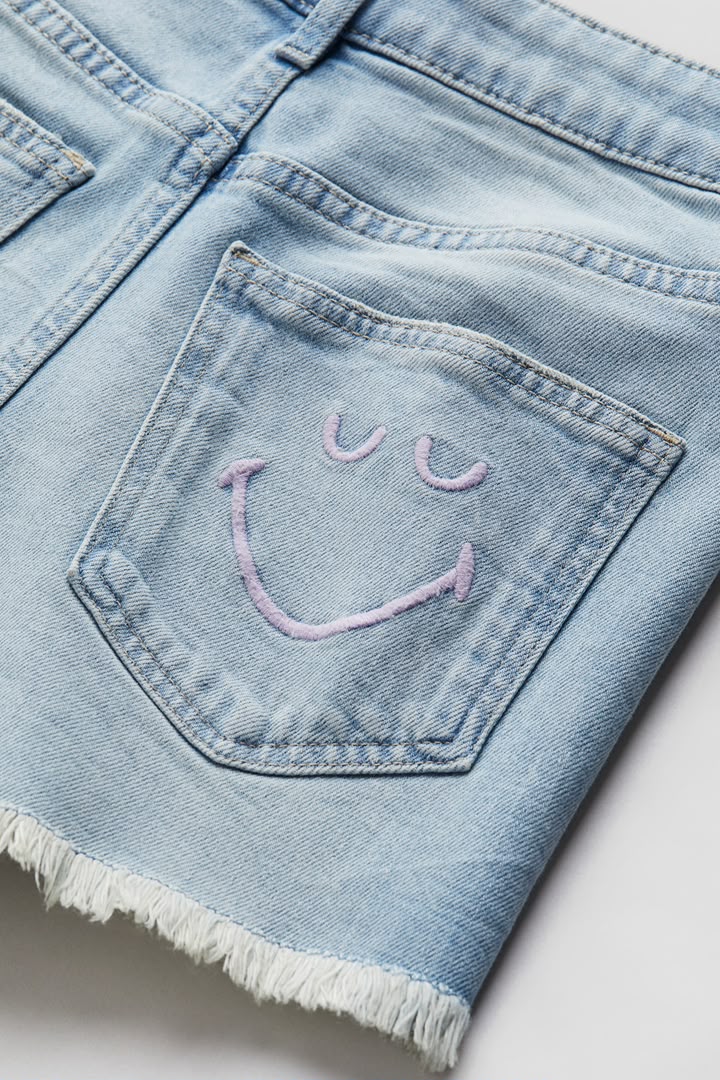شلوارک دخترانه 31378 سایز 8 تا 14 سال مارک H&M