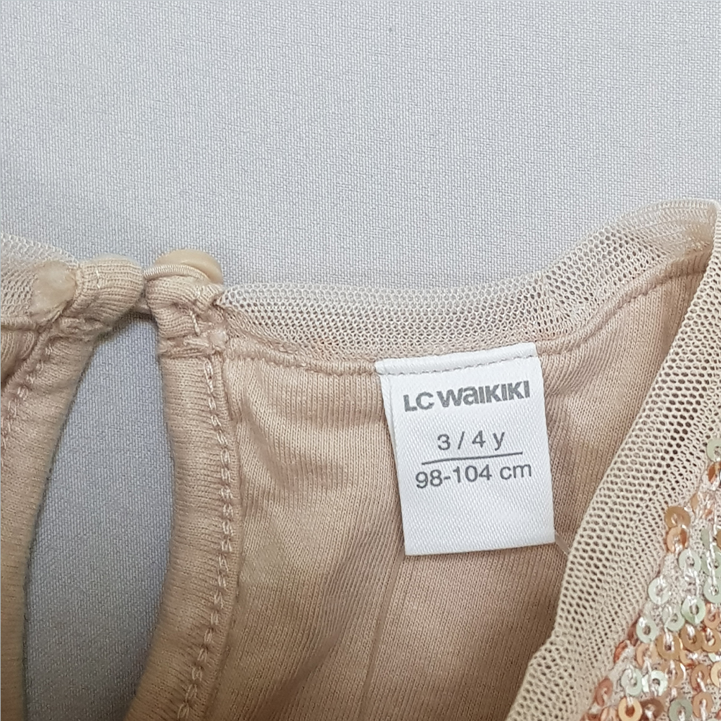 سارافون دخترانه 31334 سایز 3 تا 8 سال مارک LC WAIKIKI