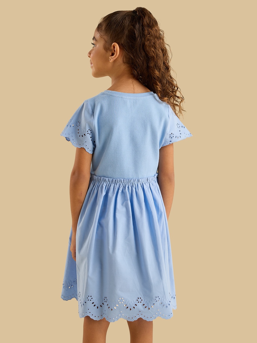 سارافون دخترانه 31449 سایز 2 تا 8 سال مارک MAX
