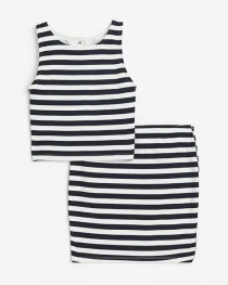 ست دخترانه 31287 سایز 9 تا 15 سال مارک H&M