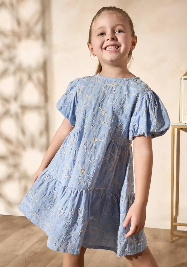 سارافون دخترانه 31463 سایز 2 تا 8 سال مارک MAX