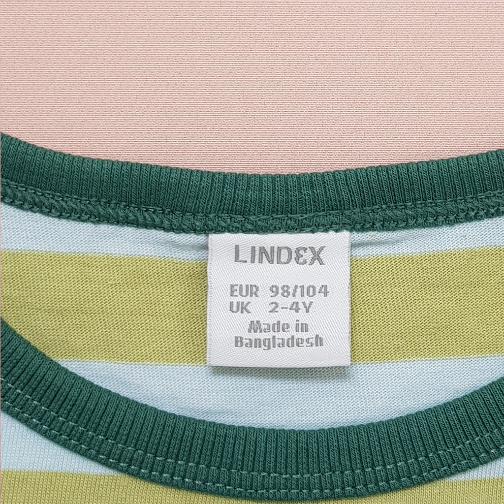 تی شرت پسرانه 31339 سایز 1 تا 8 سال کد 8 مارک LINDEX