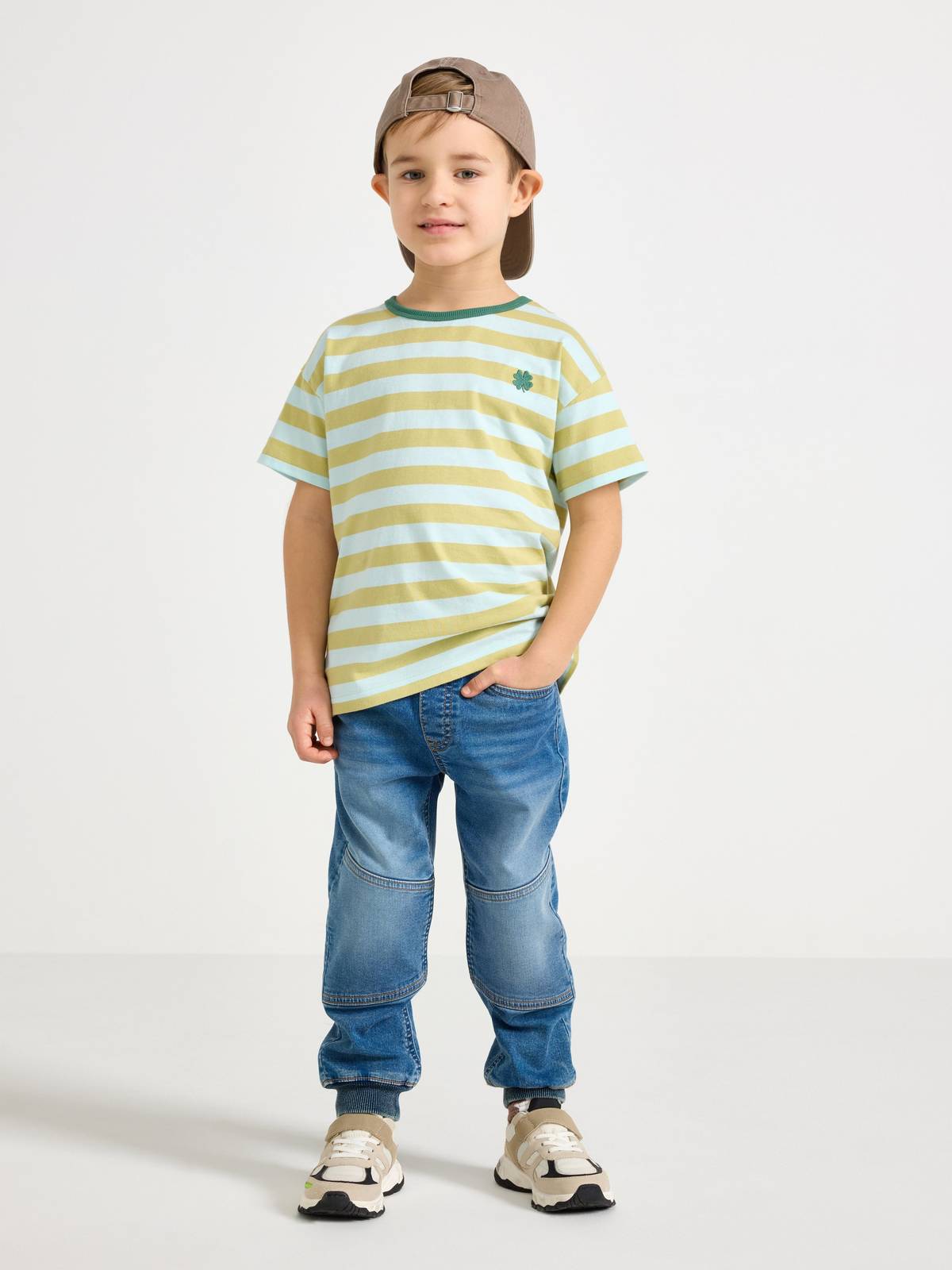 تی شرت پسرانه 31339 سایز 1 تا 8 سال کد 8 مارک LINDEX
