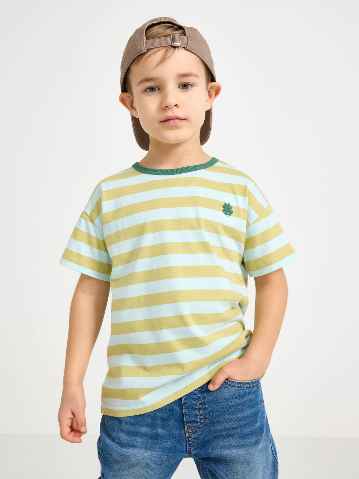 تی شرت پسرانه 31339 سایز 1 تا 8 سال کد 8 مارک LINDEX