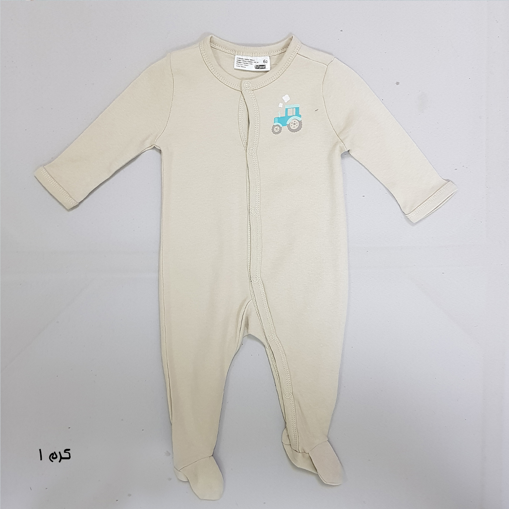 سرهمی پسرانه 31616 سایز 1 ماه تا 3 سال  کد 1 مارک Ergee