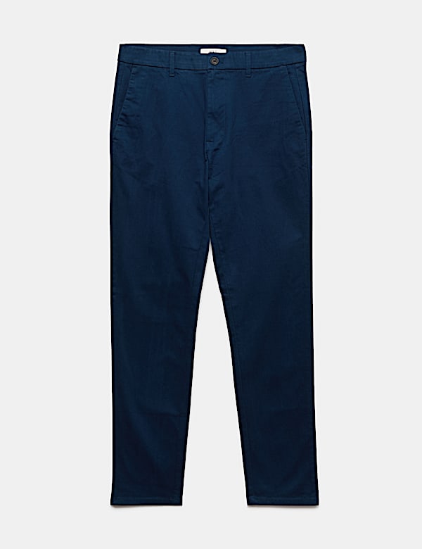 شلوار کتان پسرانه 31724 سایز 2 تا 12 سال کد 2 مارک M&S