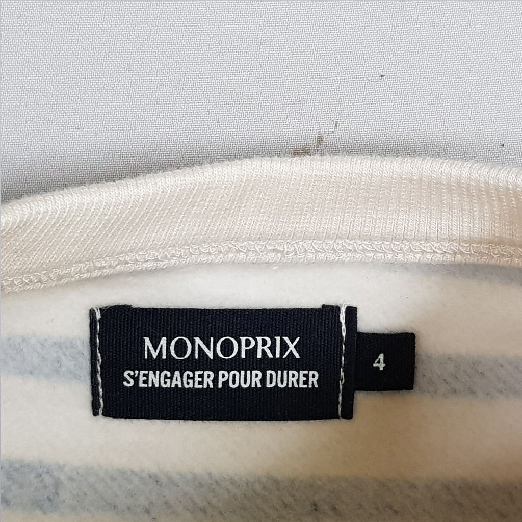 پلیور دخترانه 31701 سایز 3 تا 16 سال کد 10 مارک MonoPrix