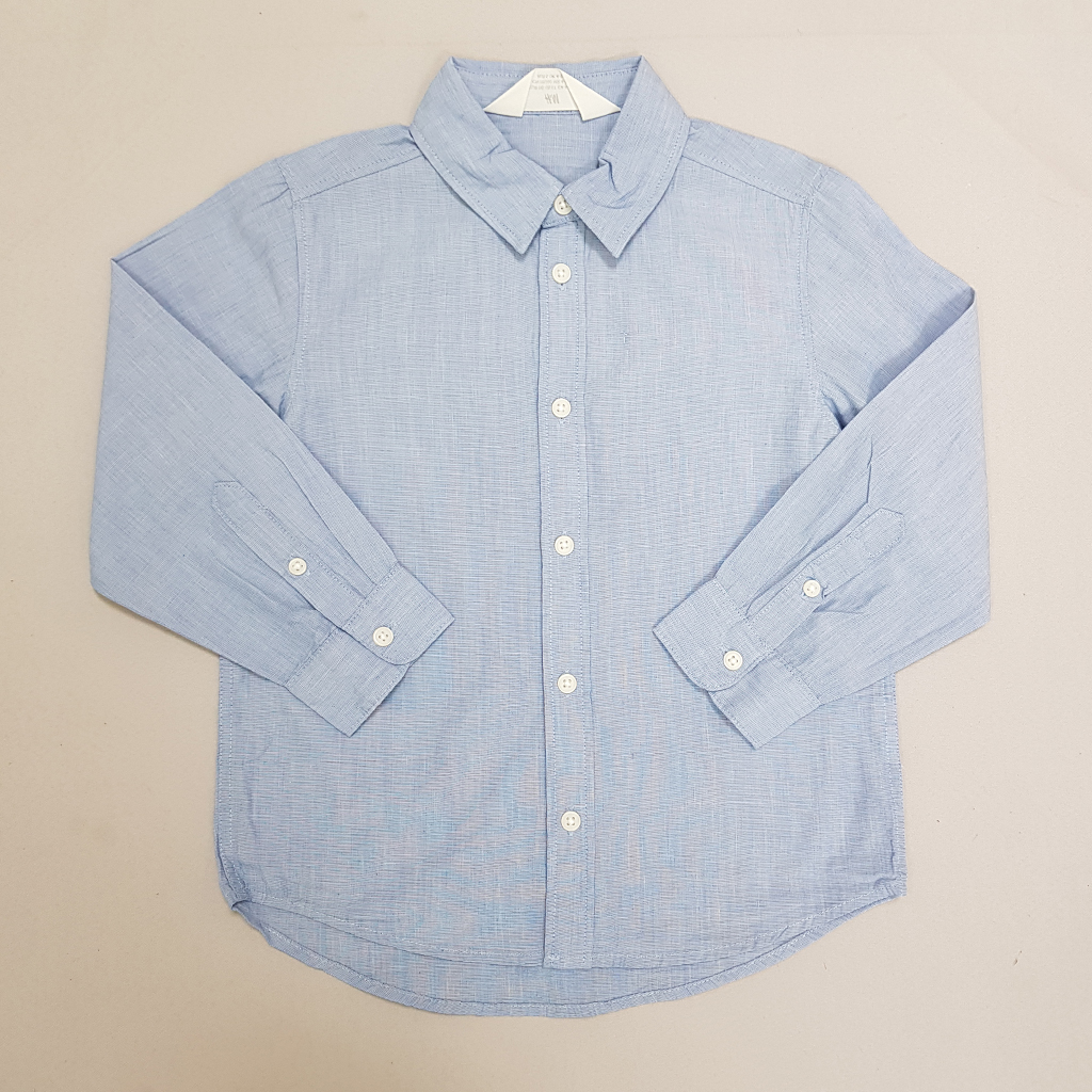 پیراهن پسرانه 31880 سایز 1.5 تا 10 سال مارک H&M