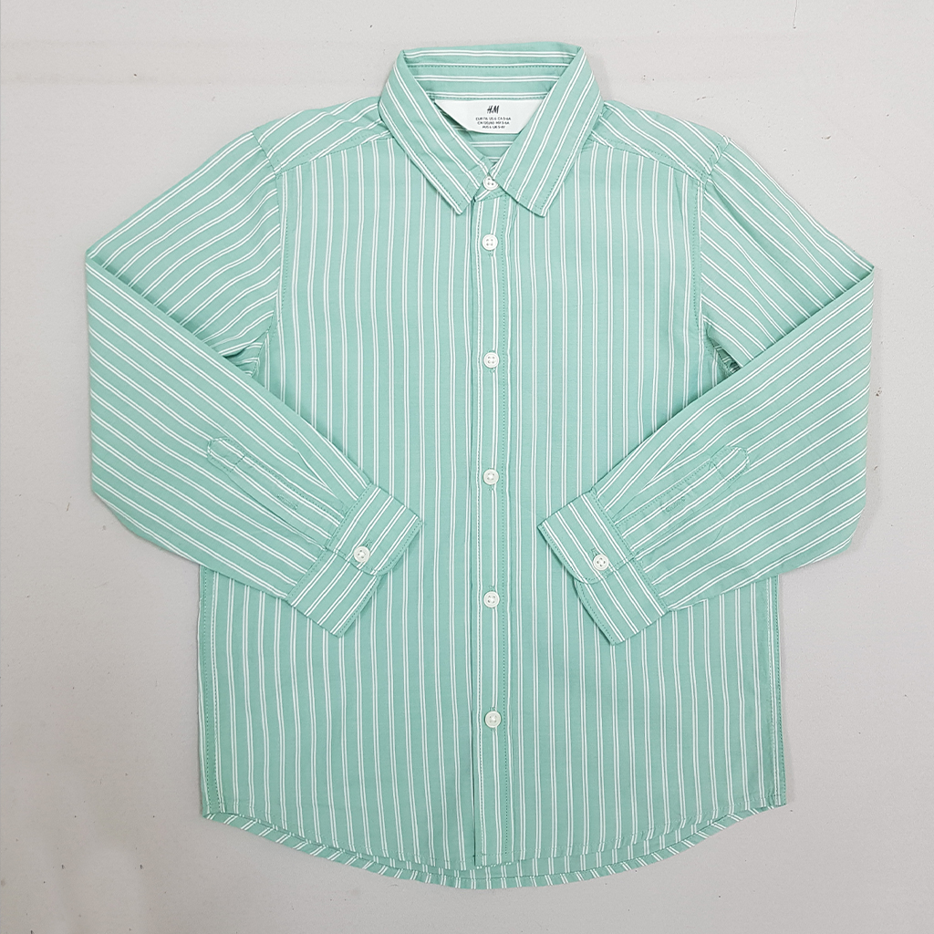 پیراهن پسرانه 31880 سایز 1.5 تا 10 سال مارک H&M