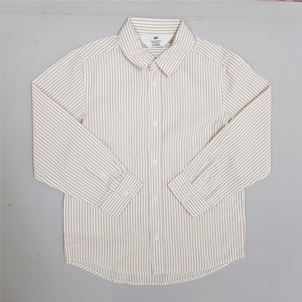 پیراهن پسرانه 31880 سایز 1.5 تا 10 سال مارک H&M