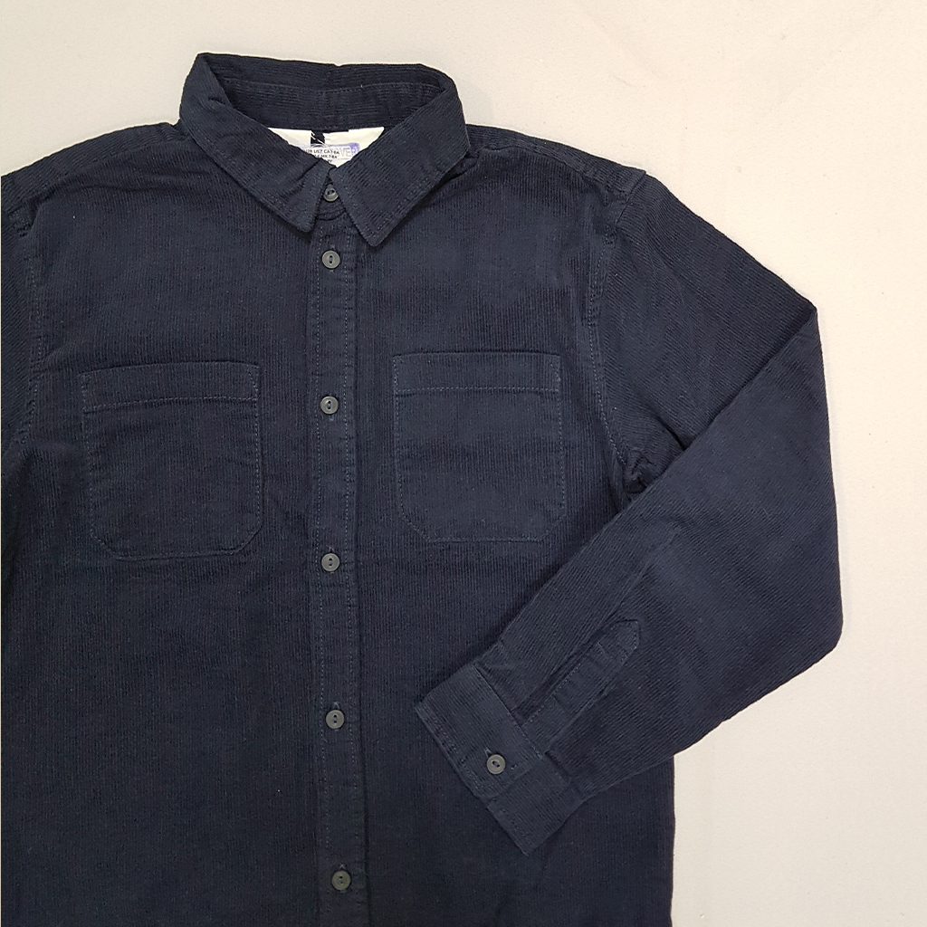 پیراهن مخمل پسرانه 31827 سایز 1.5 تا 11 سال مارک H&M