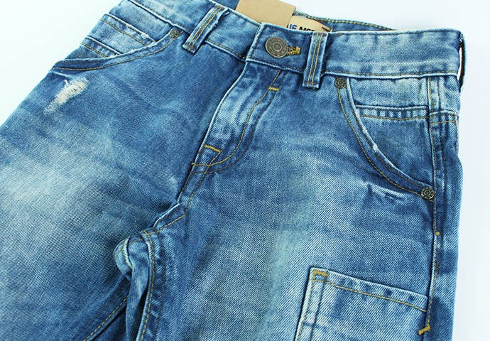 شلوار جینز پسرانه 150083 سایز 10 تا 16 سال مارک BLUE METAL محصول بنگلادش