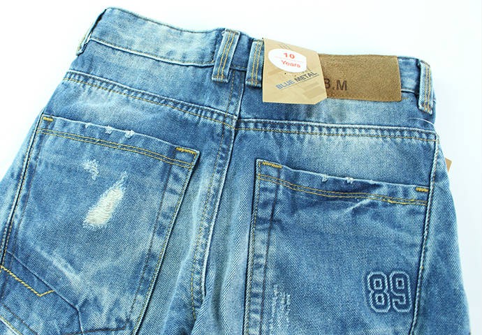 شلوار جینز پسرانه 150083 سایز 10 تا 16 سال مارک BLUE METAL محصول بنگلادش