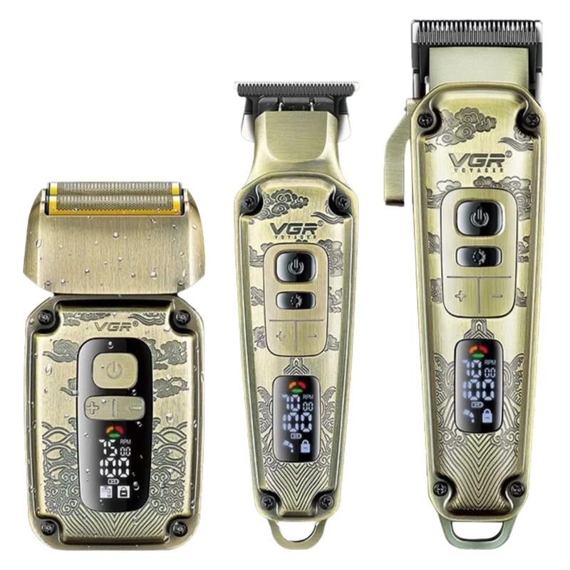 ماشین اصلاح موی سر و صورت وی جی ار مدل V-642 کد 802291