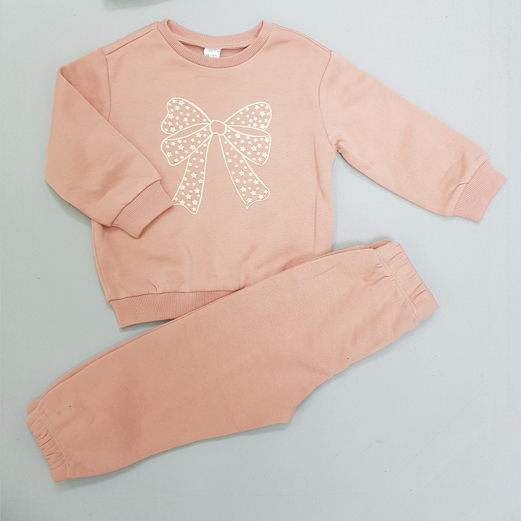 ست پلیور و شلوار دخترانه 29243 سایز 12 ماه تا 8 سال مارک LC WALKIKI   *