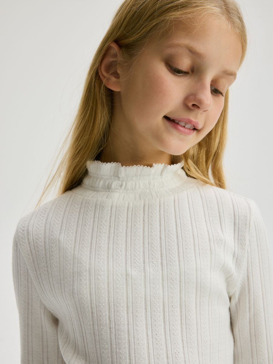 بلوز دخترانه 29227 سایز 9 تا 14 سال کد 29 مارک Reserved