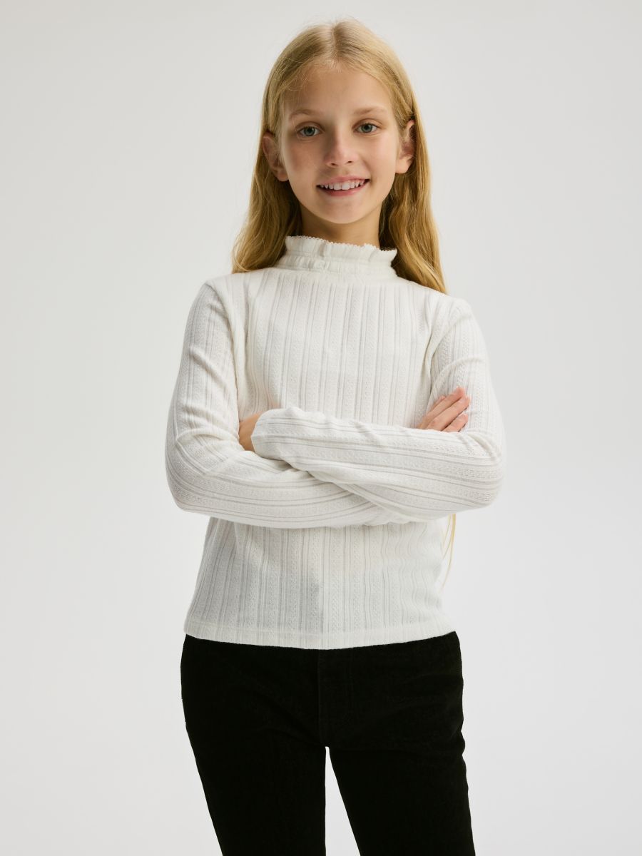 بلوز دخترانه 29227 سایز 9 تا 14 سال کد 29 مارک Reserved