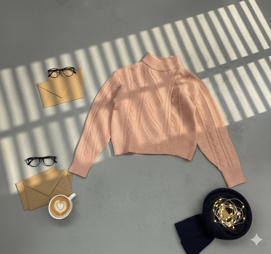 پلیور بافت زنانه کد 418516