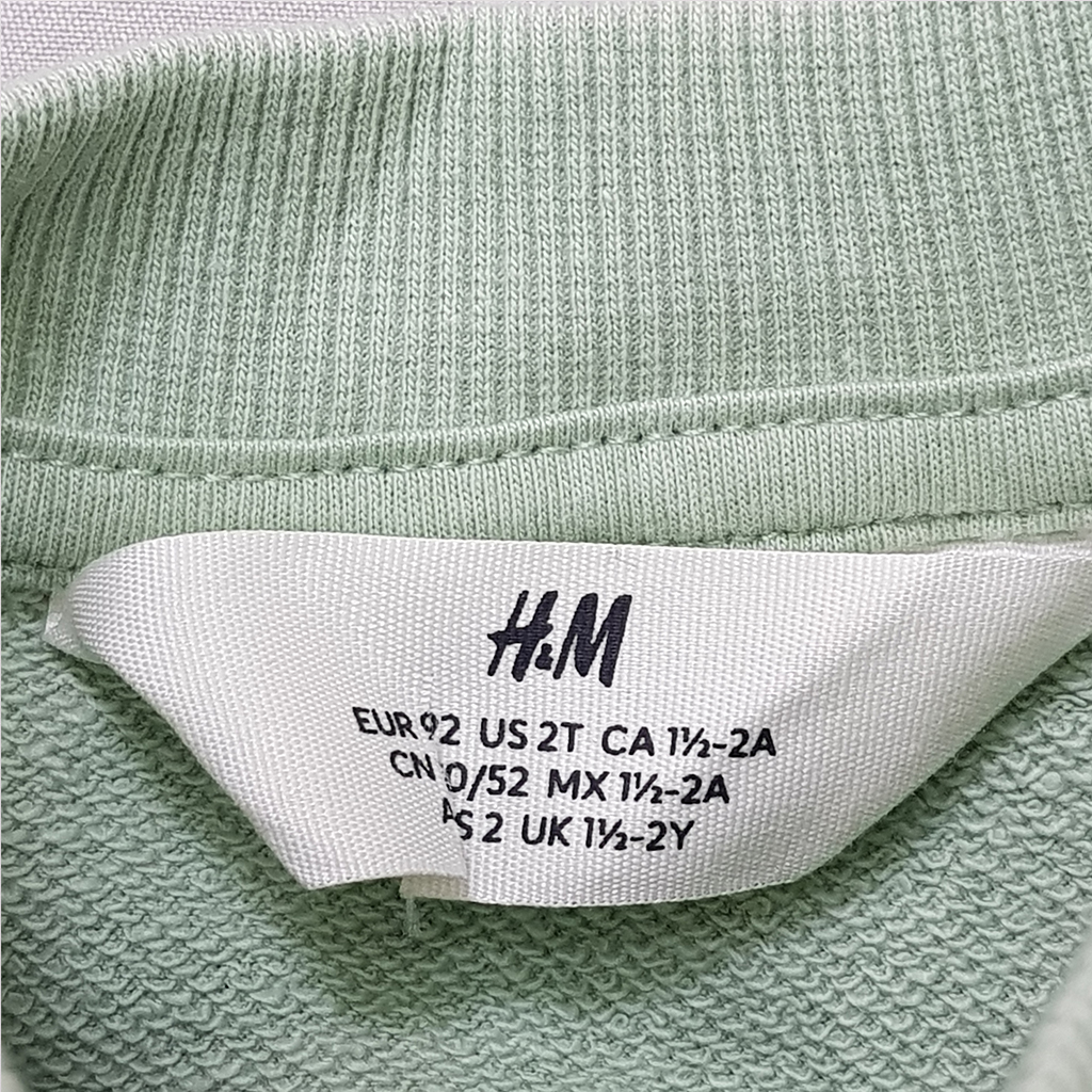 پلیور دخترانه 29579 سایز 1.5 تا 10 سال مارک H&M   *