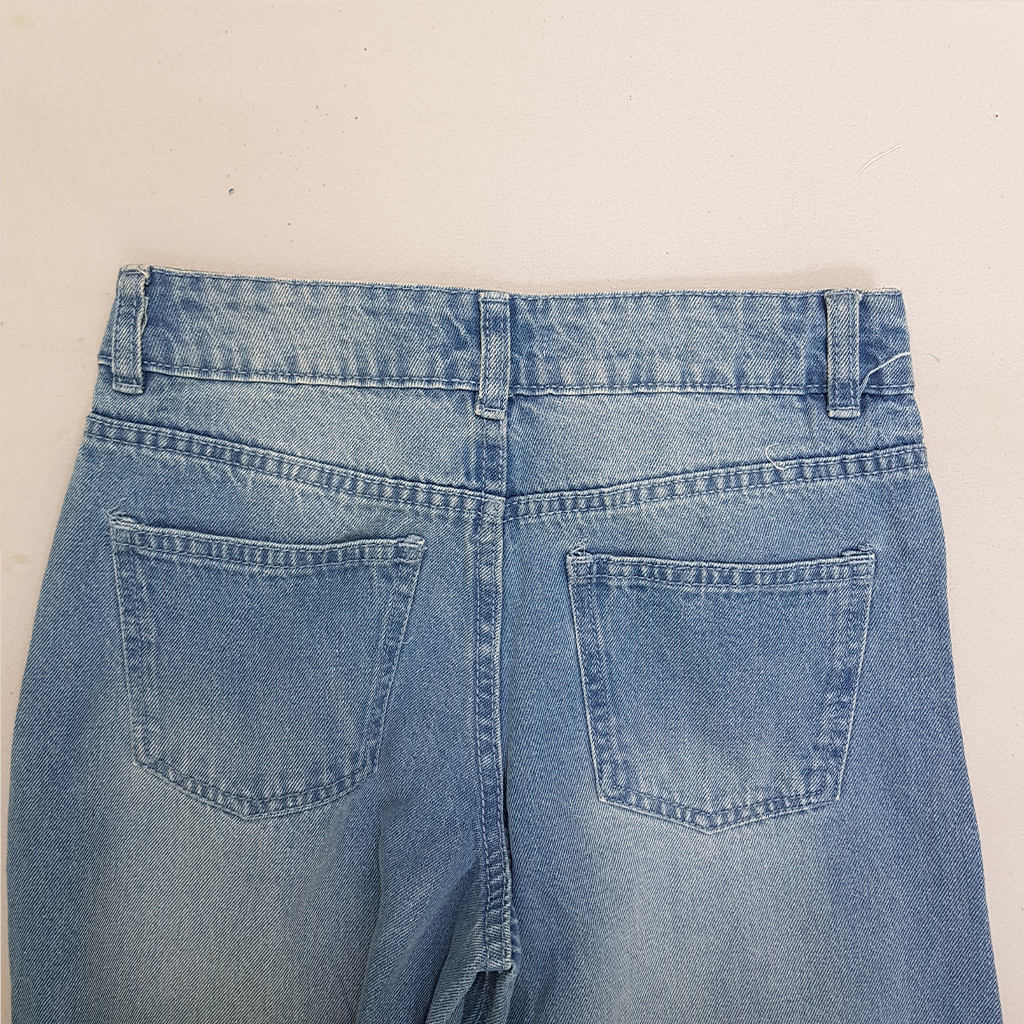 شلوار جینز دخترانه 29607 سایز 10 تا 14 سال مارک SINSAY   *