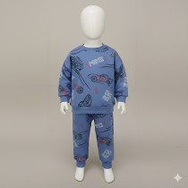 ست پلیور شلوار پسرانه 29673 سایز 2 تا 7 سال مارک KD