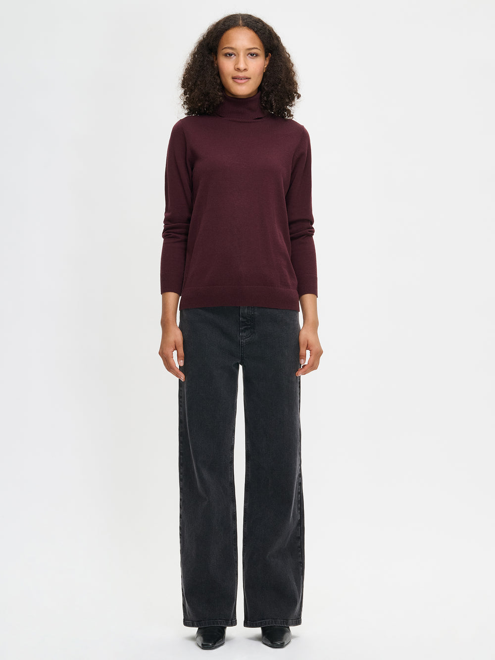 بافت یقه اسکی زنانه 30113